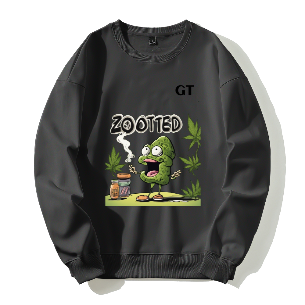 ZOOTED 1 EDITION Silver fox fleece thermal hoodie
