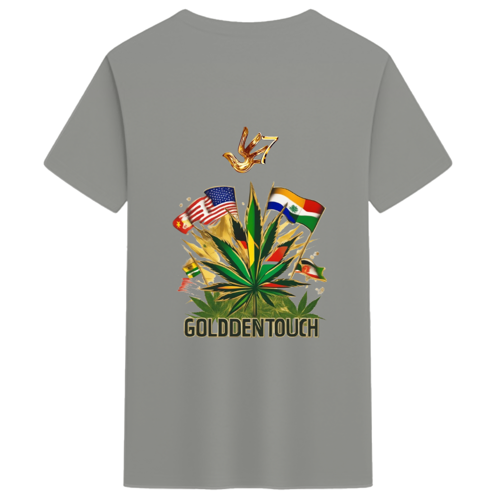 Bee-lieve in Green Dreams Unisex Mercerized Cotton Tee