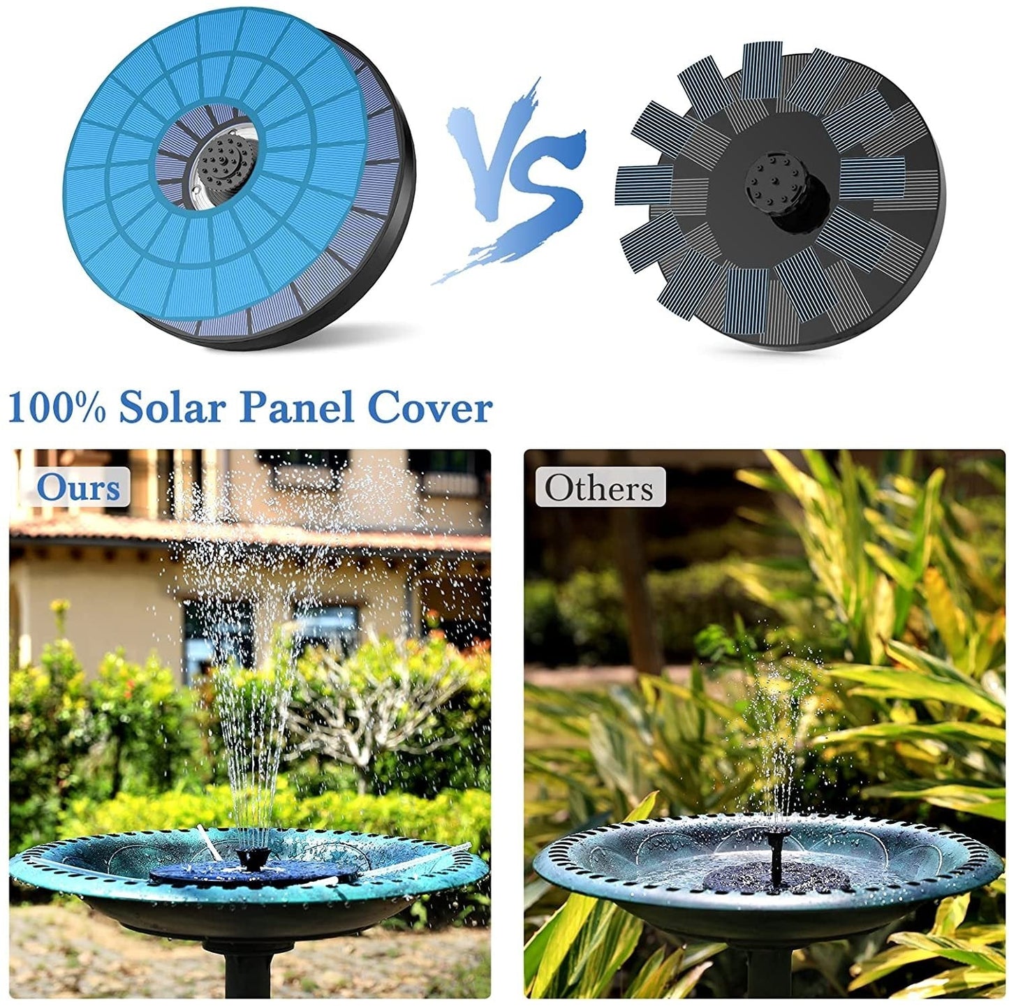 Powerful Floating Led Solar Water Fountain