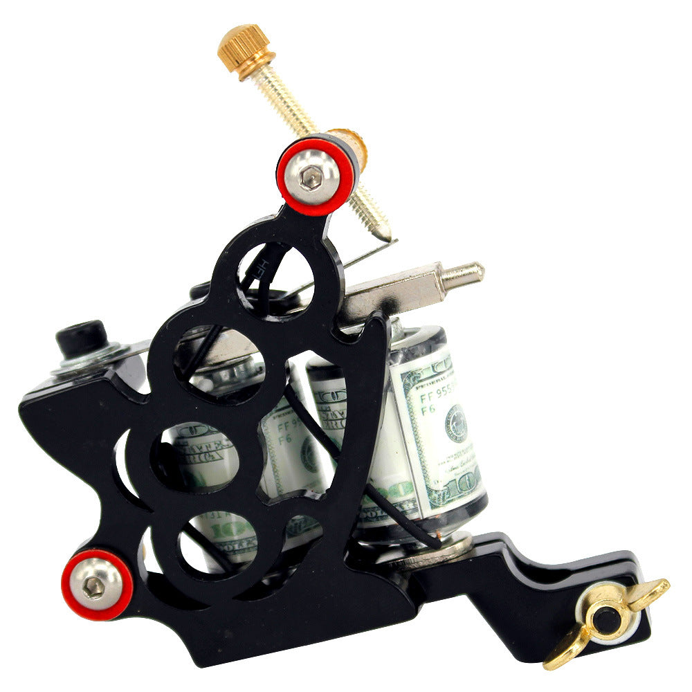 HIGH QUALITY Complete Coil Tattoo Machine Set with Dual Fog and Cut Line Machines