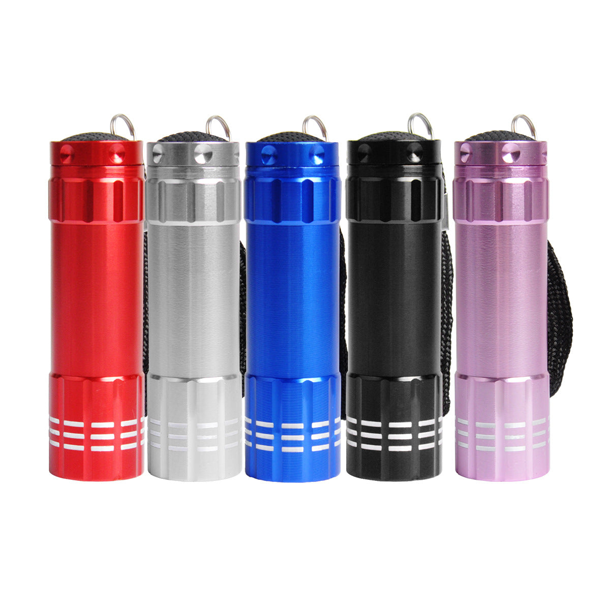 Nail AND FOOT armored mini flashlight 9LED finale glue phototherapy lamp nail LED small baking light 30 second dryer wholesale.