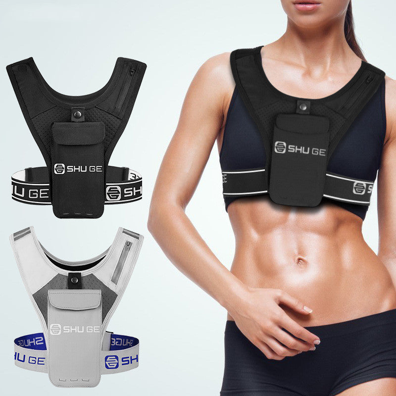 Title: High-Visibility Running Vest for Enhanced Safety