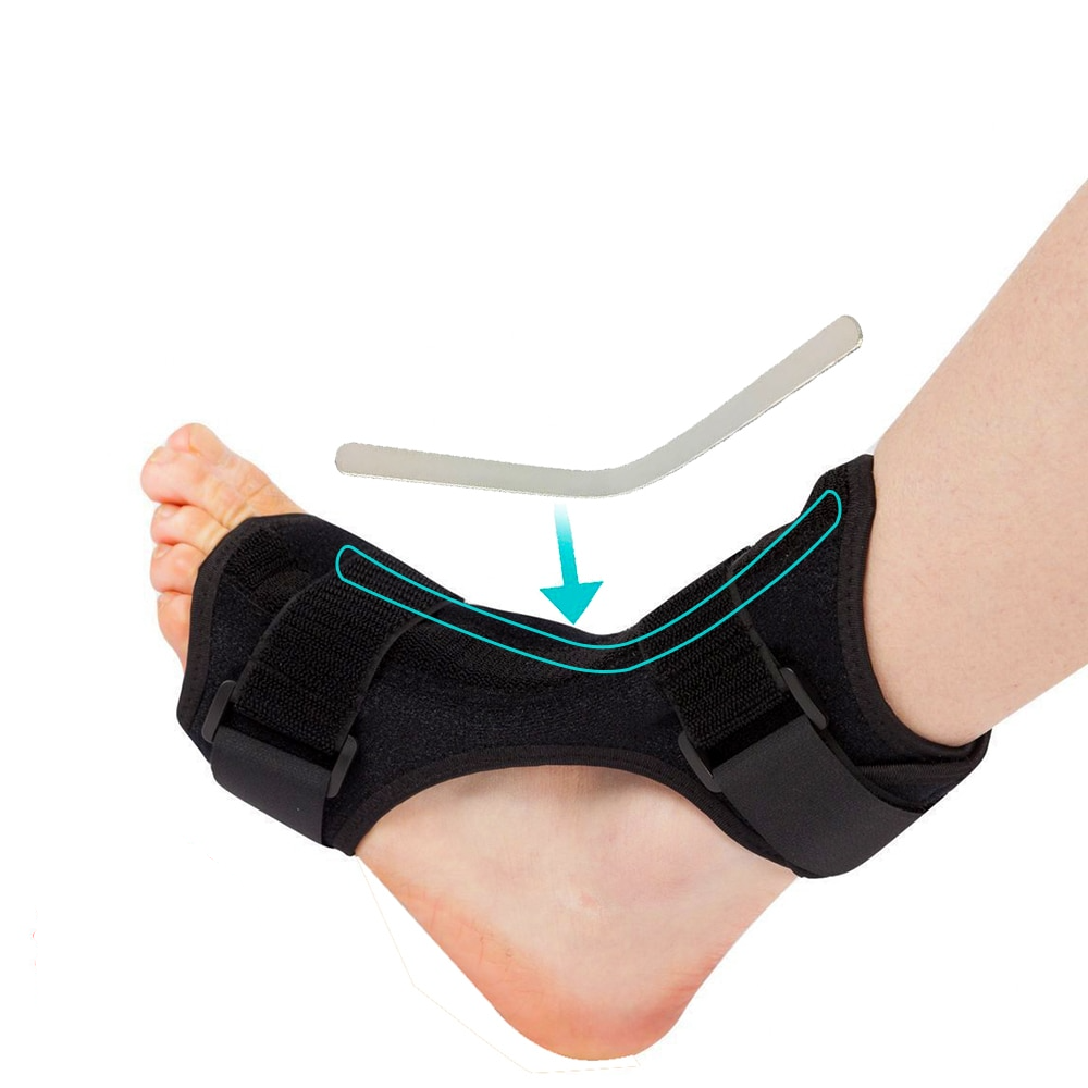 Adjustable Foot Dorsal Splint Brace Stabilizer Support