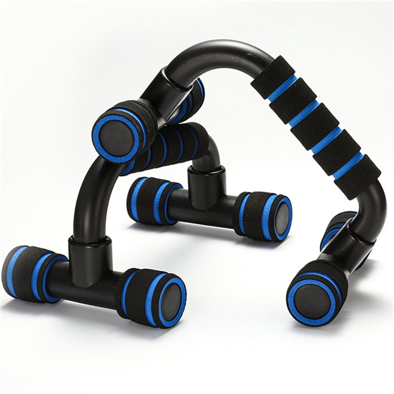 Non-slip Push Up Stand Home Fitness Power Rack Gym Handles Pushup Bars Exercise Arm Chest Muscle Training Bodybuilding Equipment.