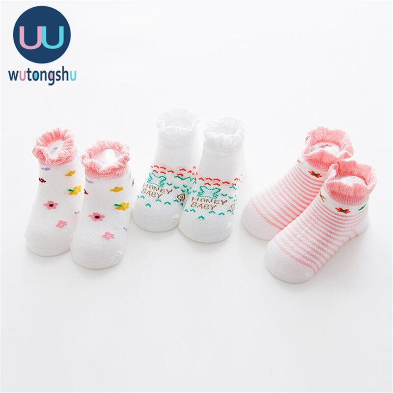 3/5 Pairs Baby Socks Princess Warm Infant Socks Newborns Socks Birthday Gift for Boy Girl 0-24 Months Summer Socks For Baby.