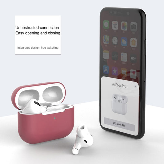 AirPods Pro Silicone Cover Case - Bluetooth Earphone Accessories