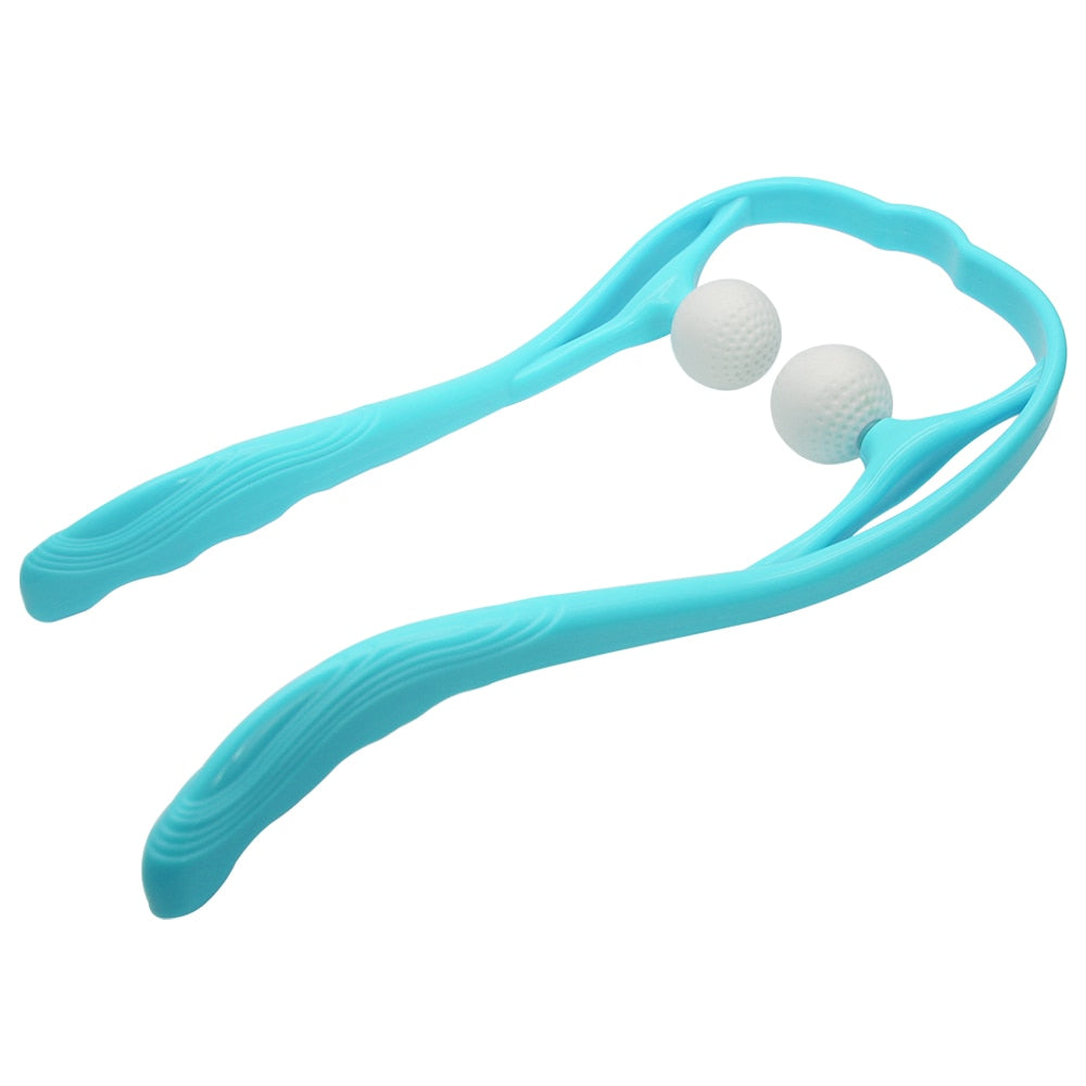 Aptoco Neck Dual Trigger Point Roller Self-Massage Tool - GOLDEN TOUCH APPARELS WOMEN