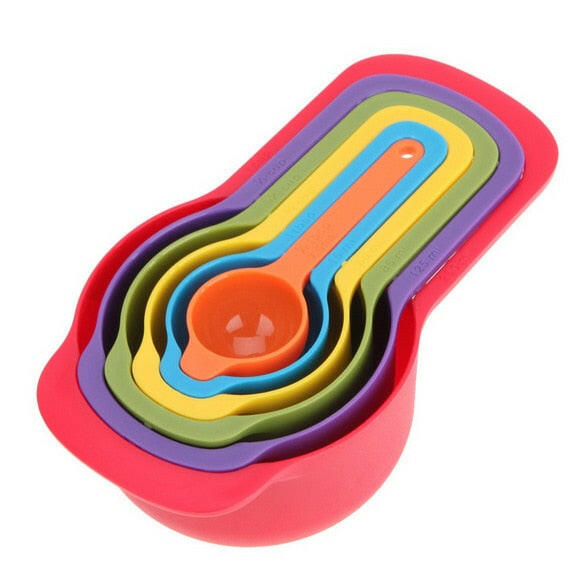 Kitchen Measuring Spoons Teaspoon Coffee Sugar Scoop Cake Baking Flour Measuring Cups Kitchen Cooking Tools GYH.