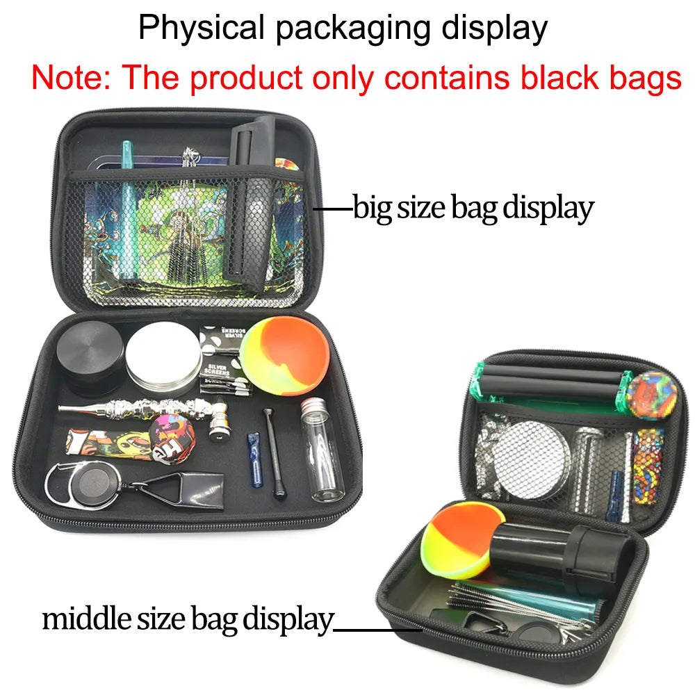 Canvas Storage Proof Tobacco Herb Pouch Accessories Travel Box