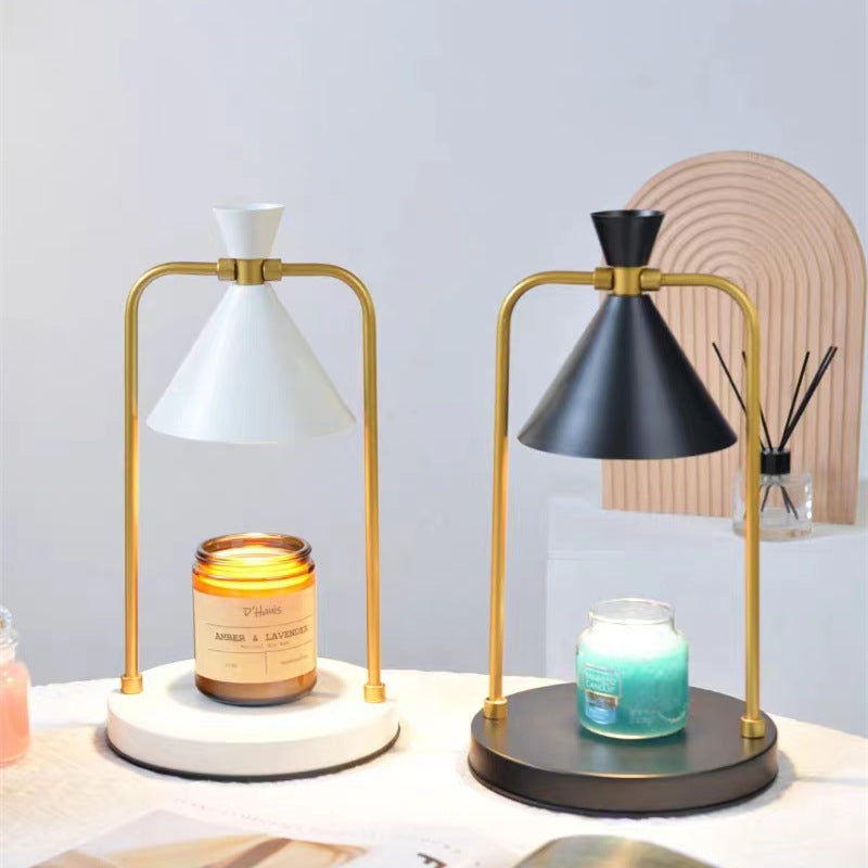 "Elegant Melting Wax Lamp for a Warm and Inviting Ambiance"