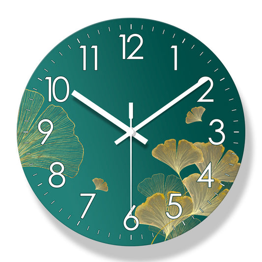a A031 Elk Simple Nordic Clock Hanging Table Modern Creative Stylish Frame Stone Bell.