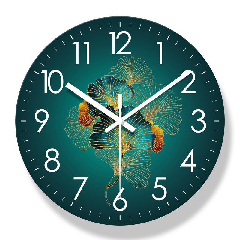 a A031 Elk Simple Nordic Clock Hanging Table Modern Creative Stylish Frame Stone Bell.