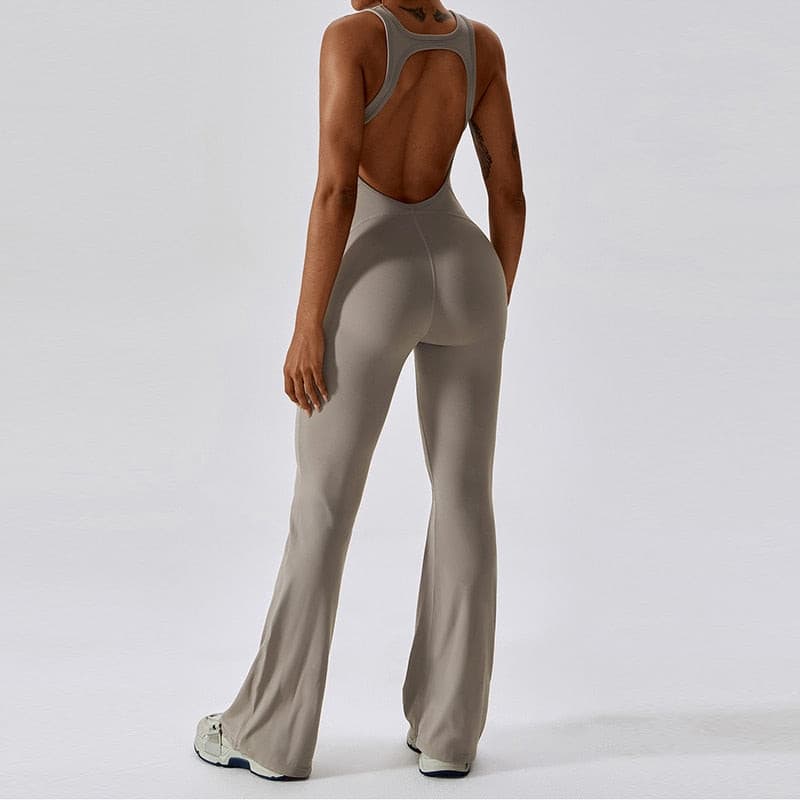 Naked Feeling Gym Set Women Training Yoga Suit Sportswear Women Sports Jumpsuit Fitness Rompers Stretch Female Workout Bodysuits - GOLDEN TOUCH APPARELS WOMEN