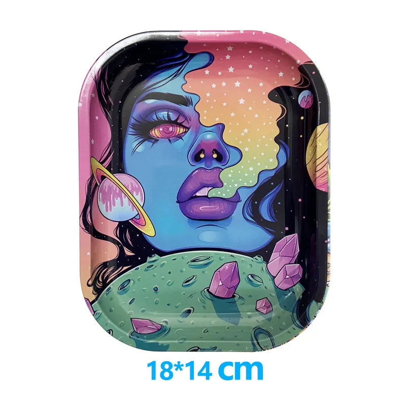 Metal Tobacco Plate Smoking trays Accessories