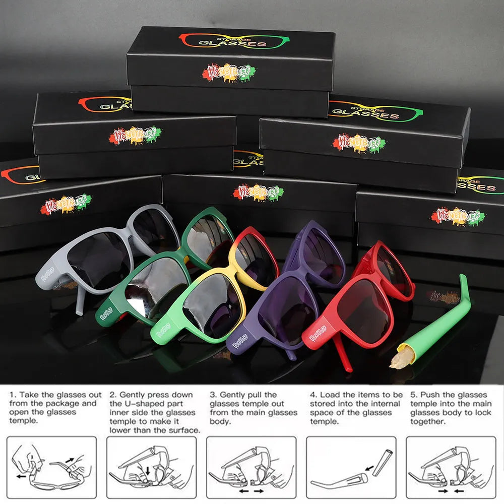 Sunglasses Roll cone Storage Smoking Accessories