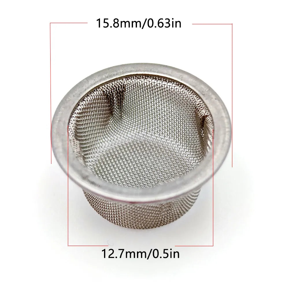 Steel Mesh Smoking Pipe Filter Tobacco Accessories