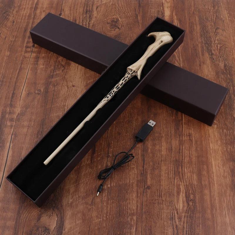 Cosplay Electronic Fire Flasher Magic Wands Tricks Flame Lighter Device Props Magicians Professional Accessories