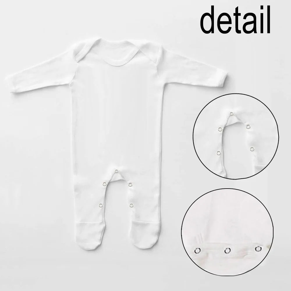 Happy New Year Baby Bodysuit - Newborn Winter Infant Jumpsuit Sleepsuit Romper