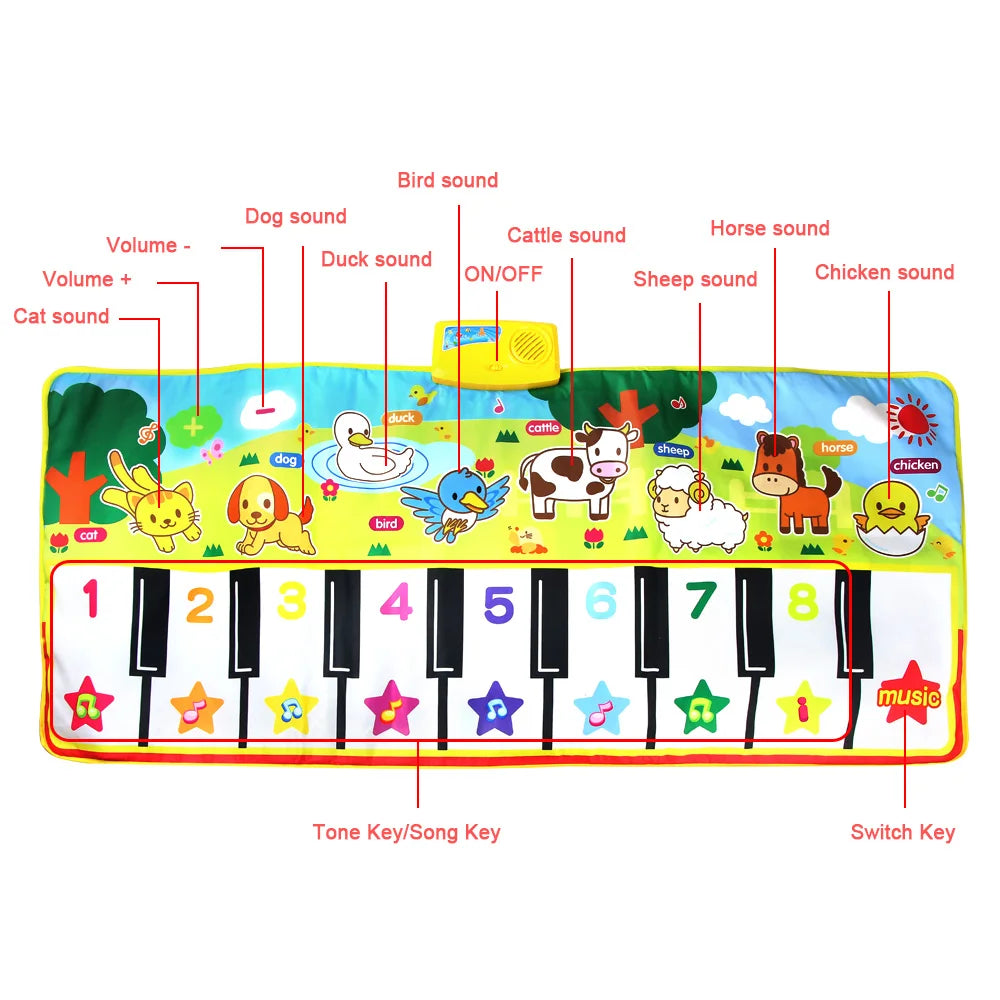 Early Education Learning, Music Play Mat
