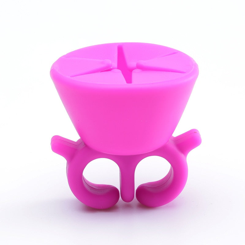 NAIL POLISH HOLDER.
