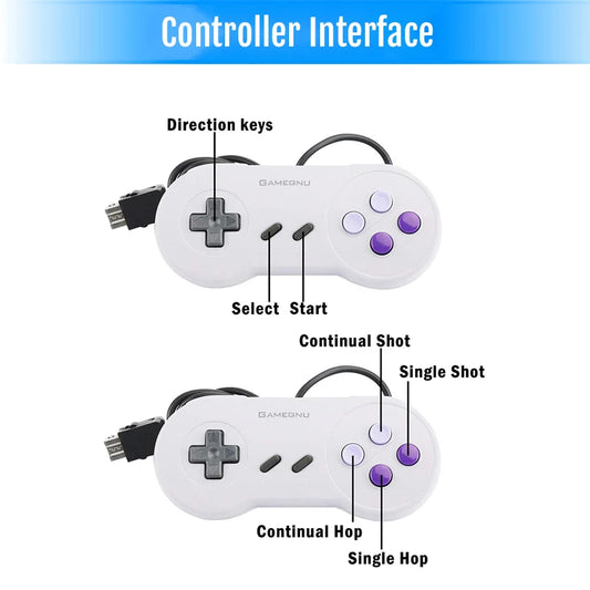 "8 Bit Retro Game Console - Mini Classic TV Video Game Console with 660 Built-in Games - Handheld FC NES Game Player - Great Gift for Kids"