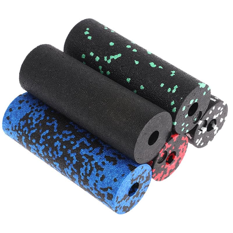 1Pc EPP Hollow Yoga Column Foam Roller Blocks Massage Yoga Ball Gym Yoga Exercise Fitness Equipment Black - GOLDEN TOUCH APPARELS WOMEN
