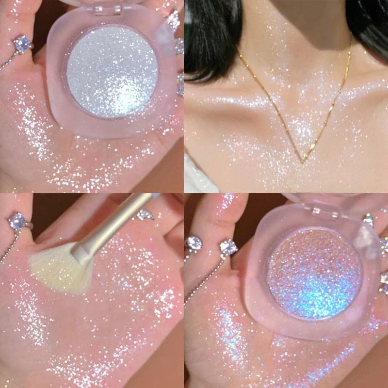 Glitter Pressed Highlighter - GOLDEN TOUCH APPARELS WOMEN