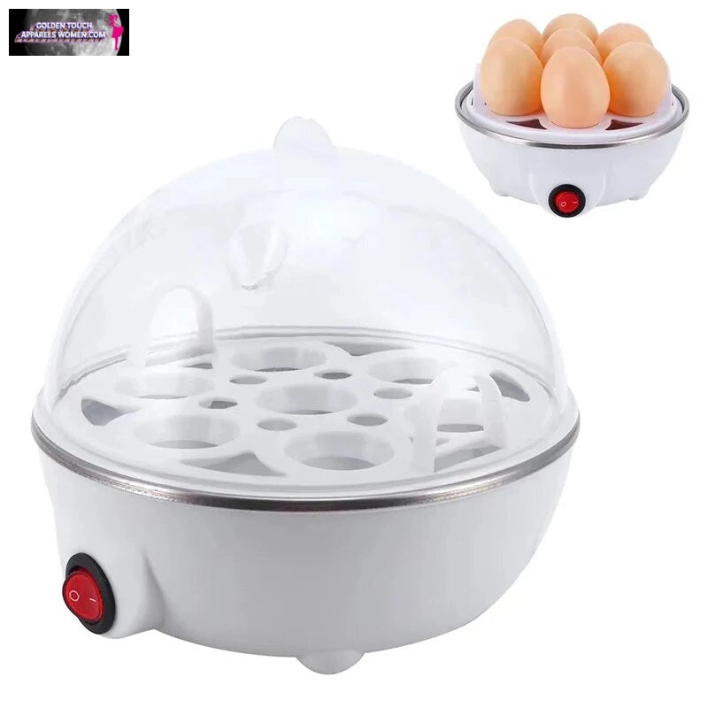 Multifunction Electric Egg Cooker Single Egg Boiler Kitchen Steamed Rapid Breakfast Cooking Appliances