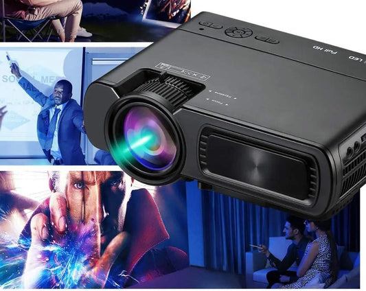 2023 new mini household projector LED NETFLIX DATE NIGHTS.