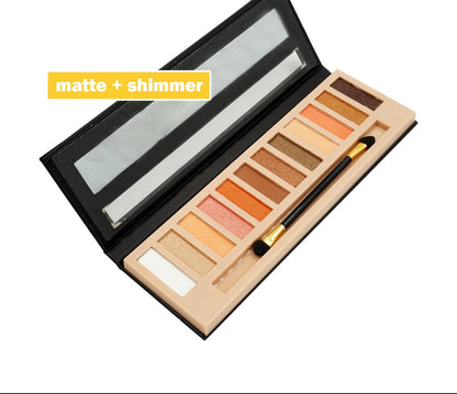 12 Colors Eyeshadow Palette Nudes