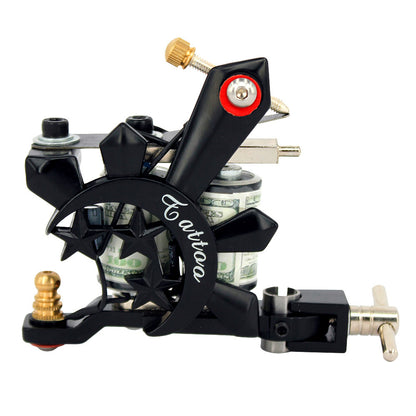 Complete Coil Tattoo Machine Set with Dual Fog and Cut Line Machines