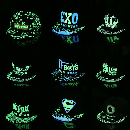 Unisex LED Baseball Cap with Fluorescent Lights