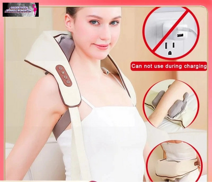 Kneading Massager - Relaxation Tool for Neck, Shoulder, Back - Chinese Origin