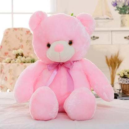 Candy Color Luminous  Plush Toy Teddy Bear  GAMER GIRLS.