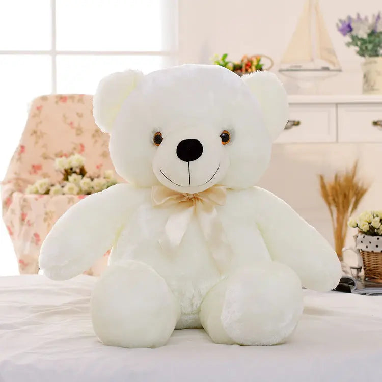 Candy Color Luminous  Plush Toy Teddy Bear  GAMER GIRLS.