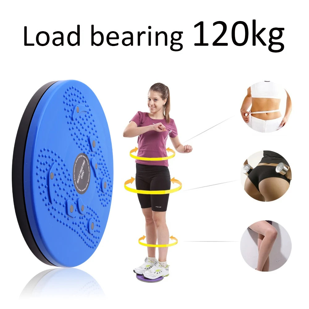 Practical Twist Waist Torsion Disc Board Magnet Aerobic Foot Exercise Yoga Training Health Twist Waist Board Well Sell