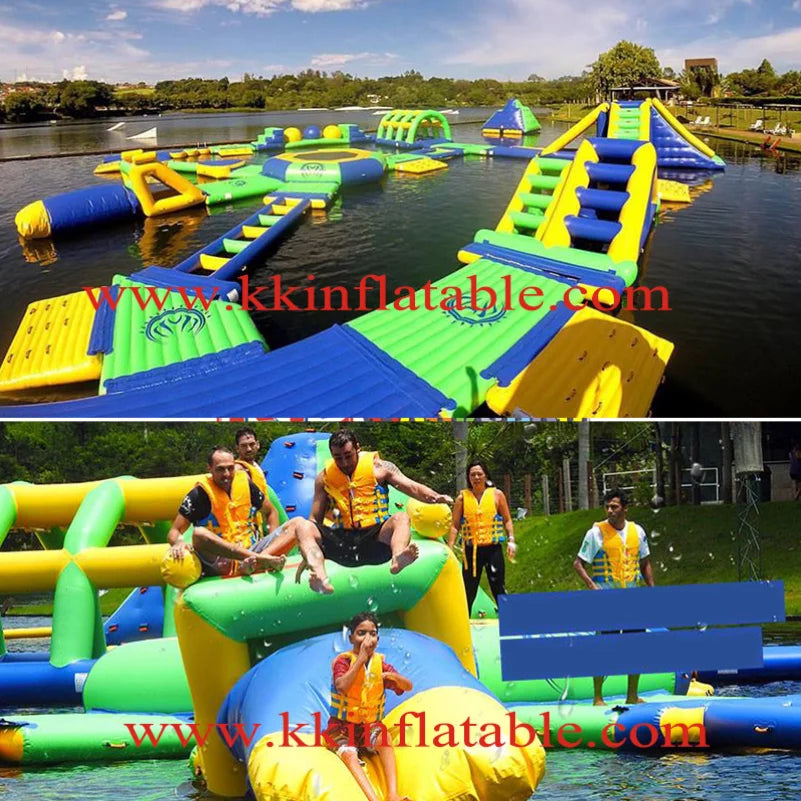 Inflatable Floating Water adventure Park