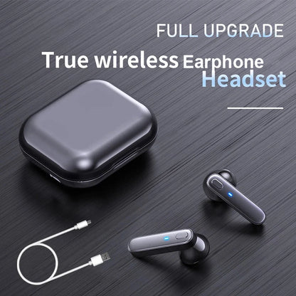 R20 TWS Earphone Bluetooth-compatible Wireless Headset Deep Bass Earbuds True Wireless Stereo Headphone With Mic Sport Earphone