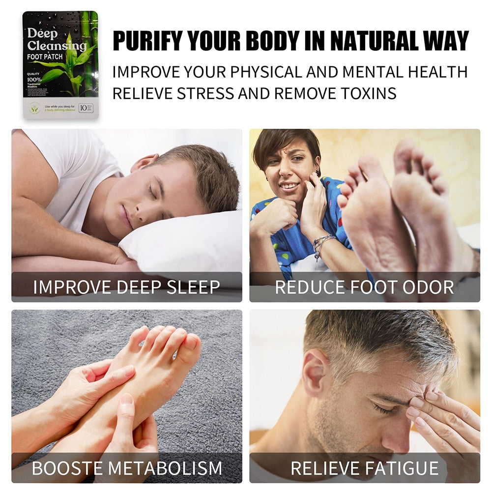 Detox Foot Plasters: Promote Well-Being and Body Cleansing