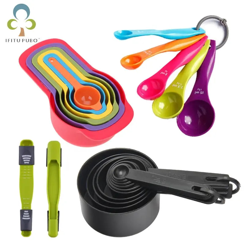 Kitchen Measuring Spoons Teaspoon Coffee Sugar Scoop Cake Baking Flour Measuring Cups Kitchen Cooking Tools GYH.