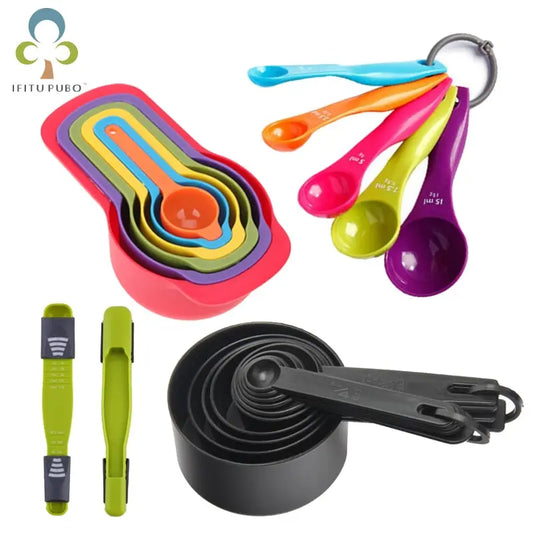 Kitchen Measuring Spoons Teaspoon Coffee Sugar Scoop Cake Baking Flour Measuring Cups Kitchen Cooking Tools GYH.