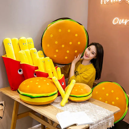 MUKBANG STUFFED FOOD PILLOWS  NEW  2023.