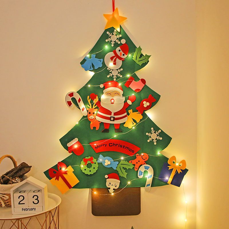 Magic Christmas tree creative Christmas lights handmade diy gift arrangement children's room decoration Christmas decoration lights