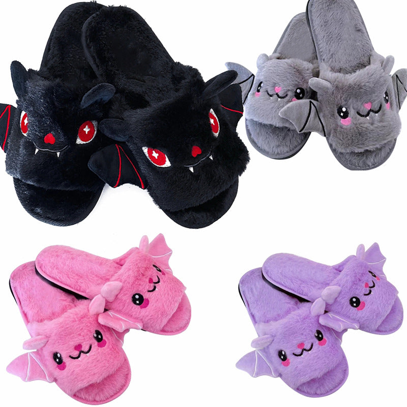 HALLOWEEN SOFT PLUSH MONSTER SLIPPERS