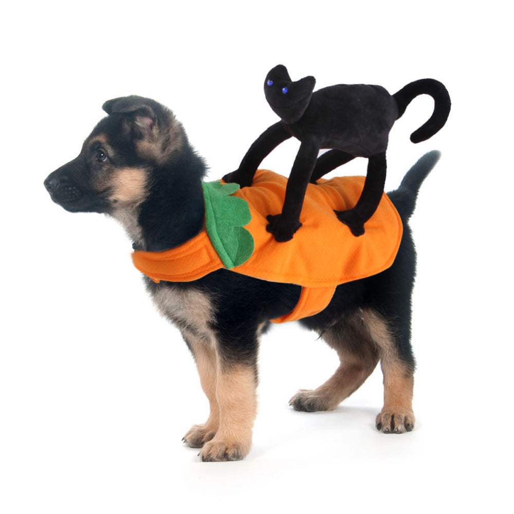 "Halloween Cosplay Pet Costume - Cute Dog and Cat Outfit for Pet Supplies"