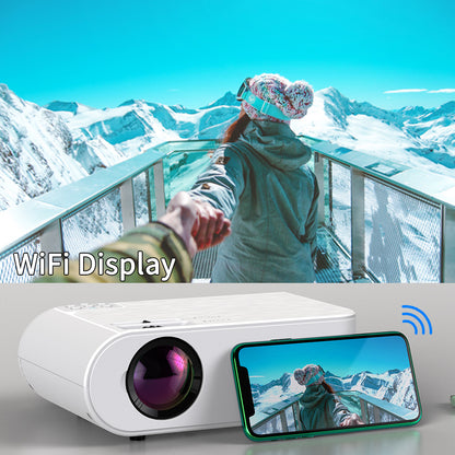 Intelligent HD Portable Projector - Ideal for Cross-border Use, Home Office, and Multimedia Entertainment