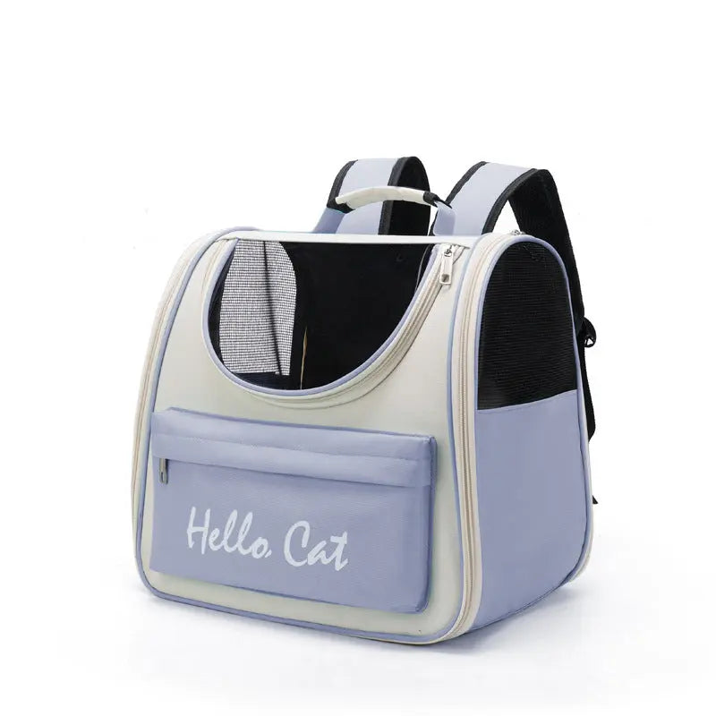 Outdoor portable cat bag pet bag pet backpack cat travel pet backpack.