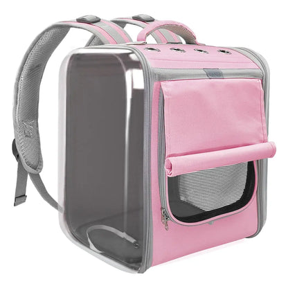 Pet Cat Carrier Backpack Breathable Cat Travel Outdoor Shoulder Bag For Small Dogs Cats Portable Packaging Carrying Pet Supplies.