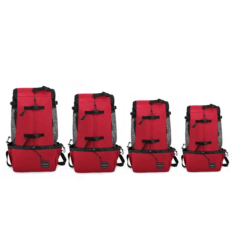 Pet Dog Carrier Bag For Dogs Double Shoulder Portable Travel Pet Backpack.