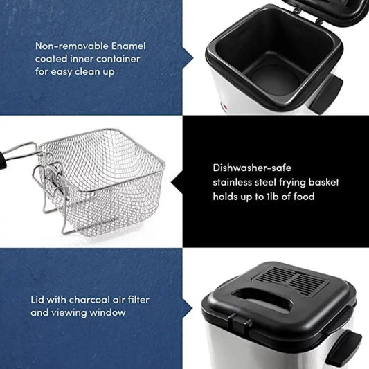 Stainless Steel Air Fryer Oven  Electric Deep Fryer